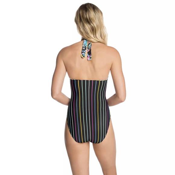 NEW VERA BRADLEY penelope reversible one piece in black - Picture 4 of 4